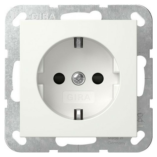 Gira 445327 SCHUKO SH System 55 Reinweiß m Gira 445327 SCHUKO SH System 55 Reinweiß m von GIRA