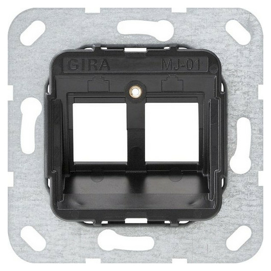 Gira 560100 Modular Jack 1 2fach Tragring Gira 560100 Modular Jack 1 2fach Tragring von GIRA