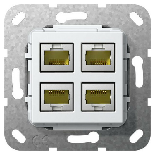 Gira 569903 MJ RJ45 Cat 6A 10 GB rw von GIRA