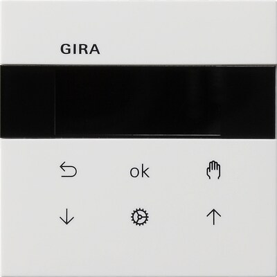 Gira S3000 Jalousie- und Schaltuhr Display Flächenschalter Reinweiß glänzend Gira S3000 Jalousie- und Schaltuhr Display Flächenschalter Reinweiß glänzend von GIRA