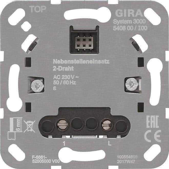 Nebenstelleneinsatz 540800 2-Draht Einsatz (540800) von GIRA