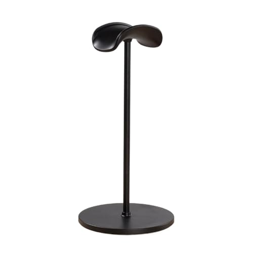 GIYXHU KopfhöRer StäNder 2 Stück am Kopf montierter Kopfhörerständer, rutschfest, abnehmbar, Headset-Halter, Display-Ständer(Black) von GIYXHU