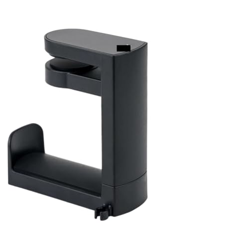 GIYXHU KopfhöRer StäNder 360 rotierender Kopfhörerständer, Aluminium-Unterstützung, Headset-Ständer, Gaming-Headset-Ständer, Schreibtisch-Aufhänger, Haken for Kopfhörer-Controller(Black) von GIYXHU