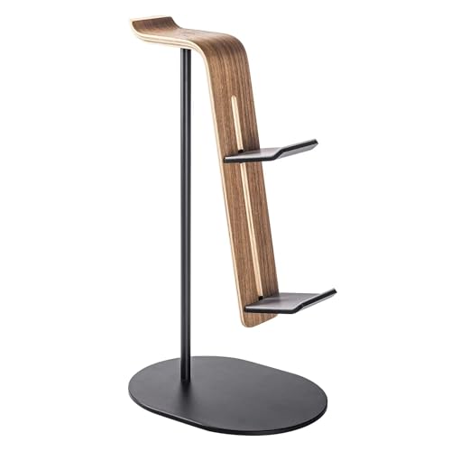 GIYXHU KopfhöRer StäNder Headset-Ständer, Aluminium-Holz-Headset-Ständer, Gaming-Controller und Kopfhörerhalter GIYXHU KopfhöRer StäNder Headset-Ständer, Aluminium-Holz-Headset-Ständer, Gaming-Controller und Kopfhörerhalter von GIYXHU