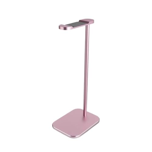 GIYXHU KopfhöRer StäNder Kopfhörerständer aus Aluminiumlegierung, Metall-Hängeständer, Gaming-Headset-Display-Halterung(Pink) von GIYXHU