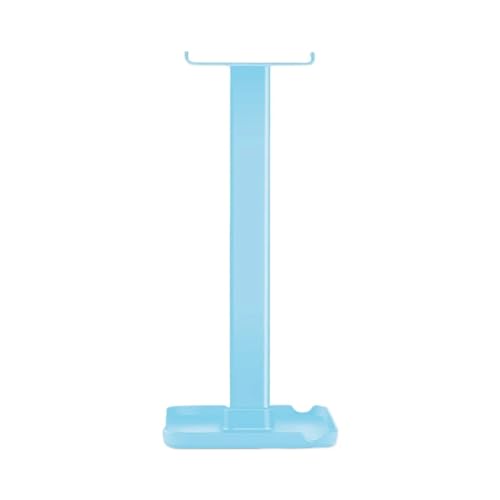 GIYXHU KopfhöRer StäNder Multifunktionale Kopfhörer Ständer Display Halter Telefon Tablet Halterung Stabile Basis Organisation Halterung Regal for Zuhause(Blue) von GIYXHU