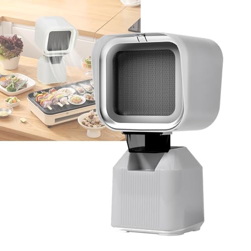 Desktop-Dunstabzugshauben, tragbare Dunstabzugshaube mit zwei Geschwindigkeitsstufen, bis zu 3600 U/min Absaugung, Mini-Desktop-Dunstabzugshaube, abnehmbarer Abluftventilator, geräuscharm, für Desktop-Dunstabzugshauben, tragbare Dunstabzugshaube mit zwei Geschwindigkeitsstufen, bis zu 3600 U/min Absaugung, Mini-Desktop-Dunstabzugshaube, abnehmbarer Abluftventilator, geräuscharm, für von GJLRS