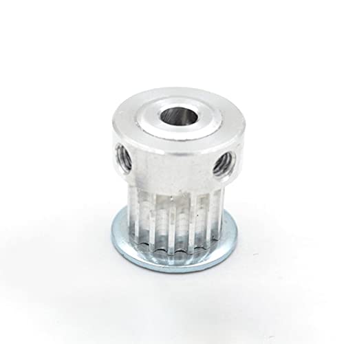 3M 12T Zahnriemenscheibe, for Riemenbreite 9/10/15 mm, 3/3,175/4/5/6 mm Bohrung, HTD3M Typ Aluminium-Radscheibe (Nr. 1137)(For Belt Width 10mm,Bore 4mm) von GJLRZGMY