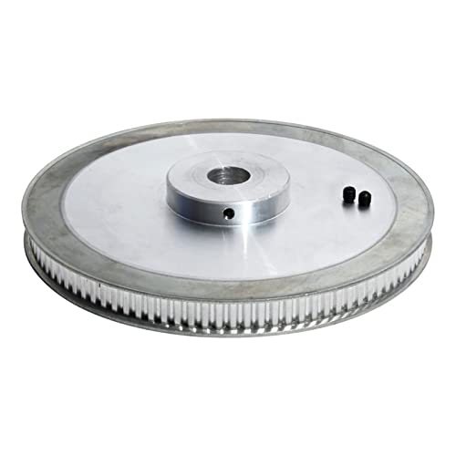XL 120T Zahnriemenscheibe, mit Innenbohrung 8/10/12MM, 120 Zähne Zahnriemenscheibe aus Aluminiumlegierung for CNC (Nr. 942)(For Belt Width 10mm,Bore 12mm) von GJLRZGMY