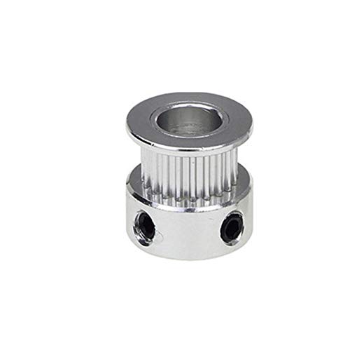 Zahnriemenscheibe, 3D-Druckerteile, 20 Zähne, GT2-Zahnriemenscheibe, Bohrung 5 mm, 6,35 mm, 8 mm, Breite 6 mm, GT2-Zahnriemen, 2GT-Riemen, 20 Zähne, Riemenscheibe, Präzisionsfertigung (Nr. 2281)(Silve Zahnriemenscheibe, 3D-Druckerteile, 20 Zähne, GT2-Zahnriemenscheibe, Bohrung 5 mm, 6,35 mm, 8 mm, Breite 6 mm, GT2-Zahnriemen, 2GT-Riemen, 20 Zähne, Riemenscheibe, Präzisionsfertigung (Nr. 2281)(Silve von GJLRZGMY