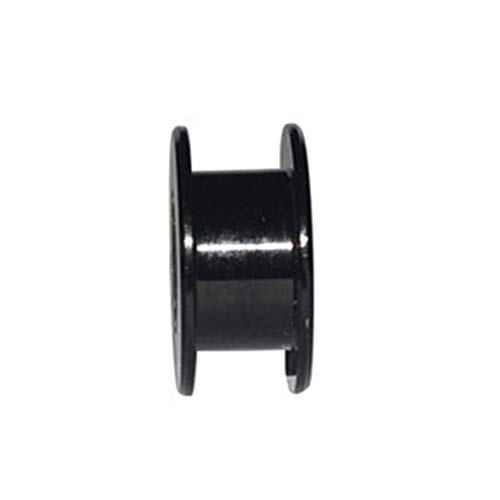 Zahnriemenscheibe 2GT, 20 Zähne, Synchronrad-Umlenkrolle, Bohrung 3 mm, 4 mm, 5 mm, mit Lager for GT2-Zahnriemen, Breite 10 mm, 20 Zähne, 20T, Präzisionsfertigung (Nr. 2285)(Black,B bore 8mm) von GJLRZGMY