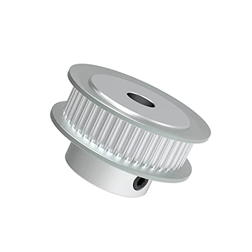 Zahnriemenscheibe 2GT, 52T Aluminiumlegierung 52 Zähne Zahnriemenscheibe, 6/6,35/10/12/14/15 mm Bohrung, 7 mm/11 mm Riemenbreite, GT2 Zahnriemenscheibe (Nr. 1558)(Belt Width 6mm,Bore 15mm) von GJLRZGMY