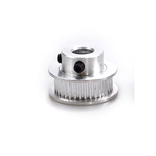 Zahnriemenscheibe CNC GT2 Zahnriemenscheibe 40 Zähne, Bohrung 5 mm 6 mm 6,35 mm 8 mm 10 mm, for Riemenbreite 6/9/15 mm, verwendet in linearer 2GT-Riemenscheibe 40 Zähne 40T (Nr. 1555)(Belt Width 6mm,B von GJLRZGMY