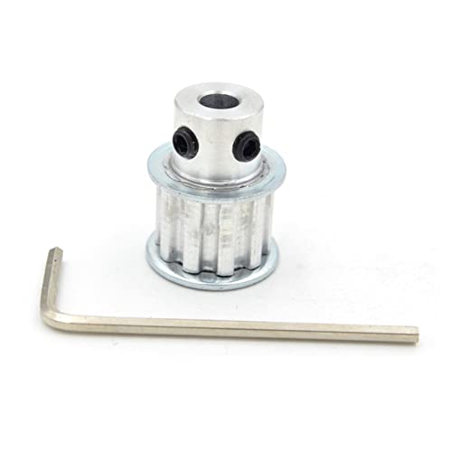 Zoll-Ausführung 10 Zähne XL-Zahnriemenscheibe, Bohrung 3,175/4/5/6/6,35/7/8 mm, for Breite 9/10 mm XL-Zahnriemen, 10XL037 BF 10 Zähne 10T (Nr. 958)(Bore 8mm) von GJLRZGMY