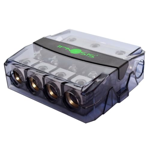 1 IPNOSIS IPH-S450 IPH S450 Stromverteiler Sicherungshalter, 3 Eingänge 4 Ausgänge für Kabel 50 mm 0 AWG, 1 Stück 1 IPNOSIS IPH-S450 IPH S450 Stromverteiler Sicherungshalter, 3 Eingänge 4 Ausgänge für Kabel 50 mm 0 AWG, 1 Stück von GK SOUND