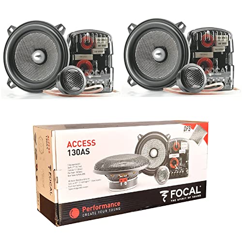 1 kit 2 Wege Focal Access 130AS 13 cm 130 mm 5" Durchmesser 50 watt rms 100 watt max 4 ohm 90 db 2 Tieftöner 2 Hochtöner 2 Frequenzweichen, Paar-kit 1 kit 2 Wege Focal Access 130AS 13 cm 130 mm 5" Durchmesser 50 watt rms 100 watt max 4 ohm 90 db 2 Tieftöner 2 Hochtöner 2 Frequenzweichen, Paar-kit von GK SOUND