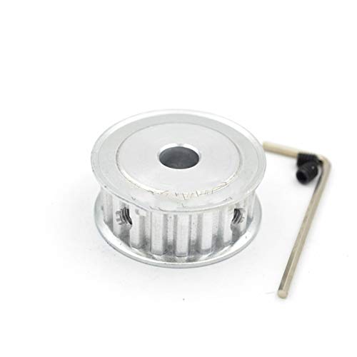 Zahnriemen, Zahnriemen 20 Zähne T5 Zahnriemenscheibe, Bohrung 5–20 mm, Passform B = 10/15 mm, T5 Synchronriemen 20T 20 Zähne, T5 Riemenscheibe 20-T25, genaue Größe(Fit Width 15mm Belt,Bore 6mm) von GKIRQVPE