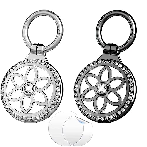 Airtag-Halter AirTag-Hülle Airtag-Schlüsselanhänger-Hülle AirTag-Schlüsselanhänger AirTag-Schutzhülle Airtag-Schlüsselanhänger Metallschmuck-Abzeichen für Kinder,Jungen und Frauen (Silber+Schwarz) Airtag-Halter AirTag-Hülle Airtag-Schlüsselanhänger-Hülle AirTag-Schlüsselanhänger AirTag-Schutzhülle Airtag-Schlüsselanhänger Metallschmuck-Abzeichen für Kinder,Jungen und Frauen (Silber+Schwarz) von GKKBUFF