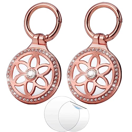 Airtag-Halter AirTag-Hülle Airtag-Schlüsselanhänger-Hülle AirTag-Tracker AirTag-Schlüsselanhänger AirTag-Schutzhülle Airtag-Schlüsselanhänger Metallschmuck-Abzeichen Jungen und Frauen (2*Rose) Airtag-Halter AirTag-Hülle Airtag-Schlüsselanhänger-Hülle AirTag-Tracker AirTag-Schlüsselanhänger AirTag-Schutzhülle Airtag-Schlüsselanhänger Metallschmuck-Abzeichen Jungen und Frauen (2*Rose) von GKKBUFF