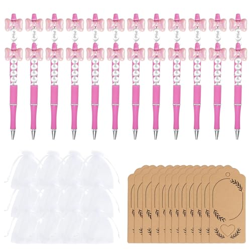 12pcs Perlen Gel Stift Mit 12 Wertsteigerungskarte Und 12 Kordelstring Tasche Für Kinder Valentiner Klassenzimmer Börsenpreis von GKYQVE