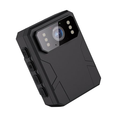 4K Kleine Kamera Polices Rekorder Mit 2 Zoll Bildschirmpolitik Körper Abgenutzte Kamera Wearable Tragbare Körperkamera Für Den Außenbereich 4K Kleine Kamera Polices Rekorder Mit 2 Zoll Bildschirmpolitik Körper Abgenutzte Kamera Wearable Tragbare Körperkamera Für Den Außenbereich von GKYQVE