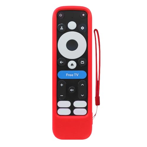 GKYQVE Silikonhülle Für 2024 Onn 4K Fernbedienung Kratzerhäute Haut Weichschutzbezüge Mit Lanyard GKYQVE Silikonhülle Für 2024 Onn 4K Fernbedienung Kratzerhäute Haut Weichschutzbezüge Mit Lanyard von GKYQVE