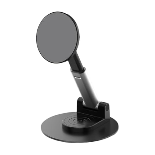 GKYQVE Tabletop Mobiltelefonständer Tragbarer Desktop Magnetischer Telefonhalter 360 Grad Rotierender Telefonhalter Für Telefon 16 15 14 GKYQVE Tabletop Mobiltelefonständer Tragbarer Desktop Magnetischer Telefonhalter 360 Grad Rotierender Telefonhalter Für Telefon 16 15 14 von GKYQVE