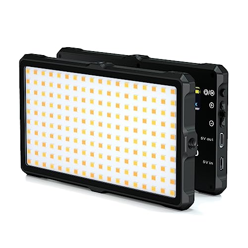 GLAMSERIES - GlamLuxer S LED Panel 12W - Professionelles Make-up Licht - Hochwertiges Aluminium - Flimmerfrei - Akkubetrieben mit USB C-Anschluss - Leicht und Kompakt GLAMSERIES - GlamLuxer S LED Panel 12W - Professionelles Make-up Licht - Hochwertiges Aluminium - Flimmerfrei - Akkubetrieben mit USB C-Anschluss - Leicht und Kompakt von GLAMSERIES