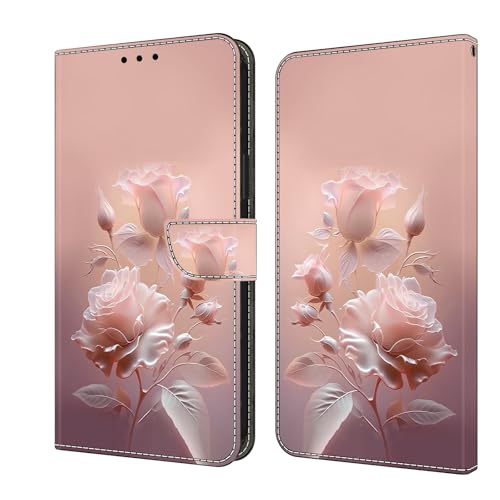 GLANDOTU Handyhülle für Samsung Galaxy A16 4G/5G Hülle, PU Leder Flip Wallet Case mit Kartensteckplätzen und Standfunktion Kompatibel mit Galaxy A16 Hülle - Keramik Rosen GLANDOTU Handyhülle für Samsung Galaxy A16 4G/5G Hülle, PU Leder Flip Wallet Case mit Kartensteckplätzen und Standfunktion Kompatibel mit Galaxy A16 Hülle - Keramik Rosen von GLANDOTU