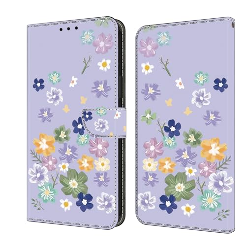 GLANDOTU Handyhülle für Samsung Galaxy A16 4G/5G Hülle, PU Leder Flip Wallet Case mit Kartensteckplätzen und Standfunktion Kompatibel mit Galaxy A16 Hülle - Lila Blume GLANDOTU Handyhülle für Samsung Galaxy A16 4G/5G Hülle, PU Leder Flip Wallet Case mit Kartensteckplätzen und Standfunktion Kompatibel mit Galaxy A16 Hülle - Lila Blume von GLANDOTU
