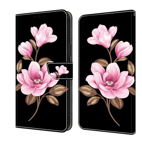 GLANDOTU Handyhülle für Samsung Galaxy A16 4G/5G Hülle, PU Leder Flip Wallet Case mit Kartensteckplätzen und Standfunktion Kompatibel mit Galaxy A16 Hülle - Schwarze Blumen GLANDOTU Handyhülle für Samsung Galaxy A16 4G/5G Hülle, PU Leder Flip Wallet Case mit Kartensteckplätzen und Standfunktion Kompatibel mit Galaxy A16 Hülle - Schwarze Blumen von GLANDOTU
