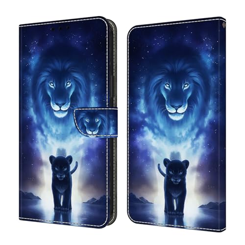 GLANDOTU Handyhülle für Samsung Galaxy A56 /A36 5G Hülle, PU Leder Flip Wallet Case mit Kartensteckplätzen und Standfunktion Kompatibel mit Samsung A56 5G Case,Löwe und Leopard GLANDOTU Handyhülle für Samsung Galaxy A56 /A36 5G Hülle, PU Leder Flip Wallet Case mit Kartensteckplätzen und Standfunktion Kompatibel mit Samsung A56 5G Case,Löwe und Leopard von GLANDOTU