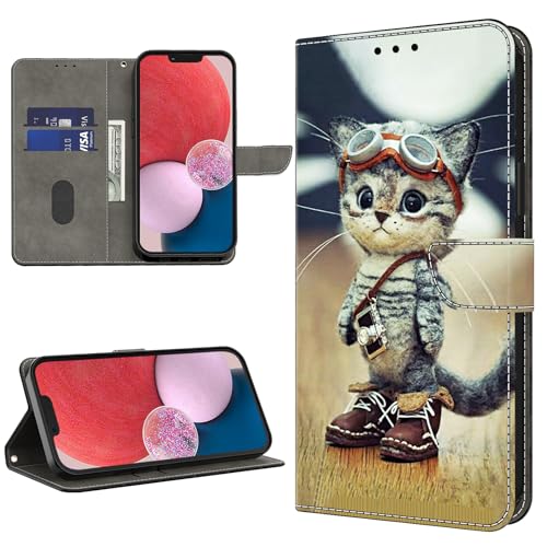 GLANDOTU Handyhülle für Samsung Galaxy S20 FE 5G Hülle, PU Leder Flip Wallet Case mit Kartensteckplätzen und Standfunktion Kompatibel mit Samsung S20 FE Hülle - Kluge Katze GLANDOTU Handyhülle für Samsung Galaxy S20 FE 5G Hülle, PU Leder Flip Wallet Case mit Kartensteckplätzen und Standfunktion Kompatibel mit Samsung S20 FE Hülle - Kluge Katze von GLANDOTU
