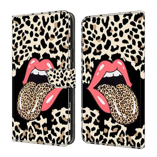 GLANDOTU Handyhülle für Xiaomi Redmi Note 14 Pro/Note 14 Pro Plus+5G Hülle PU Leder Klapphülle Magnet Stoßfeste Kartenfach Klappbar Schutzhülle Kompatibel mit Redmi Note 14 Pro Plus,Leopardenzunge GLANDOTU Handyhülle für Xiaomi Redmi Note 14 Pro/Note 14 Pro Plus+5G Hülle PU Leder Klapphülle Magnet Stoßfeste Kartenfach Klappbar Schutzhülle Kompatibel mit Redmi Note 14 Pro Plus,Leopardenzunge von GLANDOTU