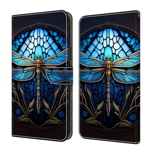 GLANDOTU Handyhülle für iPhone 16e Hülle PU Leder Klapphülle Magnet Stoßfeste Kartenfach Klappbar Schutzhülle Kompatibel mit iPhone 16e case,Blaue Libelle GLANDOTU Handyhülle für iPhone 16e Hülle PU Leder Klapphülle Magnet Stoßfeste Kartenfach Klappbar Schutzhülle Kompatibel mit iPhone 16e case,Blaue Libelle von GLANDOTU