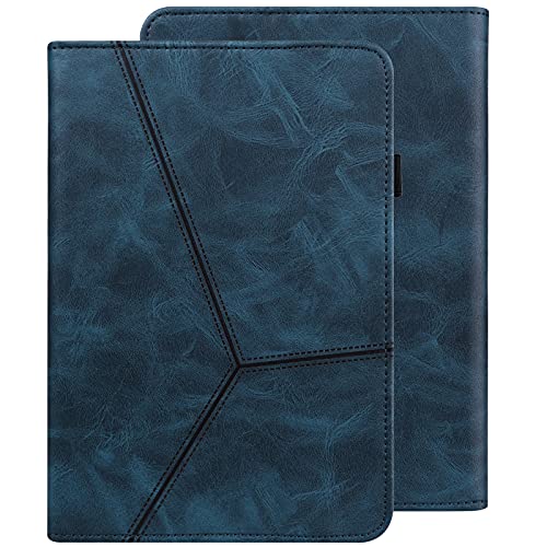 GLANDOTU Hülle für Xiaomi Pad 5 / Pad 5 Pro 11 Zoll 2021 Schutzhülle mit Stifthalter - (Auto Schlaf/Wach) Ultra Dünn Cover PU Leder Case für Xiaomi Pad 5 Hülle（Blau） von GLANDOTU