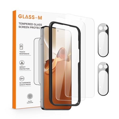 GLASS-M Displayschutzfolie für Google Pixel 9 Pro mit 2 Kameralinsenschutzfolien, ultraklare 9H-Hartglasabdeckung, berührungsempfindlicher Premium-Displayschutz, blasenfrei, kratzfest, 2 Stück GLASS-M Displayschutzfolie für Google Pixel 9 Pro mit 2 Kameralinsenschutzfolien, ultraklare 9H-Hartglasabdeckung, berührungsempfindlicher Premium-Displayschutz, blasenfrei, kratzfest, 2 Stück von GLASS-M