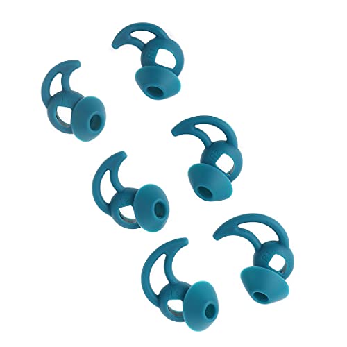 GLASSNOBLE Ohrstöpselschutz,Earhook for BO-Se Noise-Masking Sleepbuds Noise Masking Headphones Replacement Eartips Earbuds Ear Buds Tips Soft Sea Blue von GLASSNOBLE