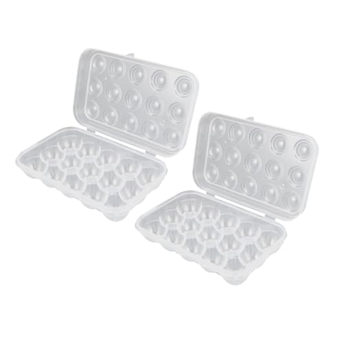 2st Aufbewahrungsbox Für Eier Aufbewahrungsbehälter Für Eier Eierablage Ei-aufbewahrungsplatte Eierhalter Eierschale Mit Deckel Plastik Kühlschrank Versandkarton 2st Aufbewahrungsbox Für Eier Aufbewahrungsbehälter Für Eier Eierablage Ei-aufbewahrungsplatte Eierhalter Eierschale Mit Deckel Plastik Kühlschrank Versandkarton von GLEAVI