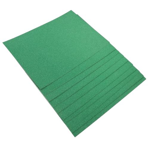 GLEAVI 10 Stück Goldpulverkarton Einladungen farbig Material grüner Glitzer Handwerk Herstellung Sammelalbum schimmernd bunt funkeln grünes Scrapbook-Papier Green GLEAVI 10 Stück Goldpulverkarton Einladungen farbig Material grüner Glitzer Handwerk Herstellung Sammelalbum schimmernd bunt funkeln grünes Scrapbook-Papier Green von GLEAVI