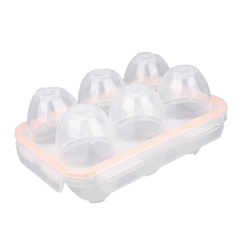 GLEAVI 1Stk Eierschutzbox Aufbewahrungsbehälter für Eier Campingkühlschrank Eierhalter stoßfeste Eierablagen Ei-Aufbewahrungsplatte draussen Eierplatte Eierschale Eierständer Kieselgel von GLEAVI