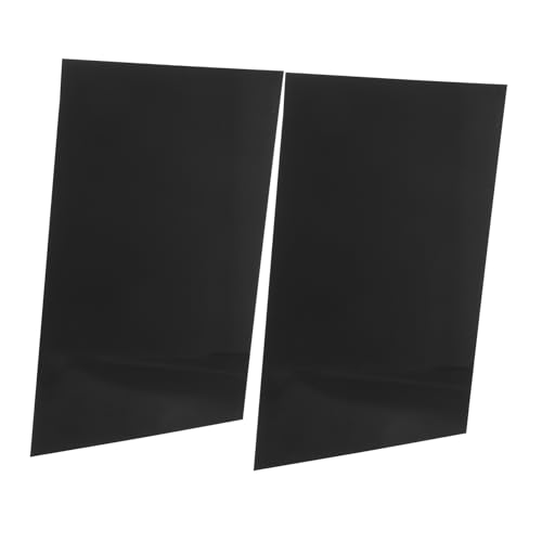 GLEAVI 2 Stück Gravierte bedruckte Aluminiumplatte metallkarte Gravurplatte Wärmeübertragungsfolie temporäres Vinyl Konstruktionspapier Transfermaschine zum Aufbügeln buntes Papier Black GLEAVI 2 Stück Gravierte bedruckte Aluminiumplatte metallkarte Gravurplatte Wärmeübertragungsfolie temporäres Vinyl Konstruktionspapier Transfermaschine zum Aufbügeln buntes Papier Black von GLEAVI