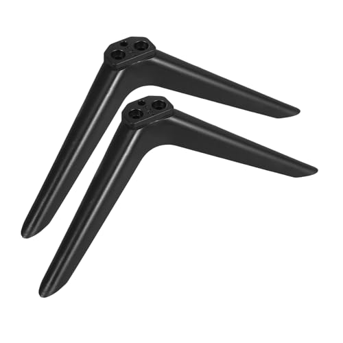 GLEAVI 2 Stück Tv-Basis Fernsehteile Boden-tv-ständer Tv-Halter Ständerschrauben Universalsockel Ersatz-tv-ständer Universelle Tv-füße Schlafzimmer-tv-ständer Standfüße Plastik Black GLEAVI 2 Stück Tv-Basis Fernsehteile Boden-tv-ständer Tv-Halter Ständerschrauben Universalsockel Ersatz-tv-ständer Universelle Tv-füße Schlafzimmer-tv-ständer Standfüße Plastik Black von GLEAVI