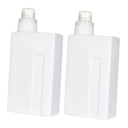 GLEAVI 2 Stück Wäscheflasche Kunststoffbehälter Reiseshampoo Kunststoffständer Reisehalter Flüssigwäschespender Wäschebehälter Für Gel GLEAVI 2 Stück Wäscheflasche Kunststoffbehälter Reiseshampoo Kunststoffständer Reisehalter Flüssigwäschespender Wäschebehälter Für Gel von GLEAVI