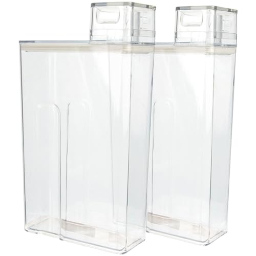 GLEAVI 2St Aufbewahrungsbox für Waschmittel Behälter für Waschpulver Aufbewahrungseimer für Lotion waschmittel behälter waschmittelbehälter Waschmittelflüssigkeit Waschmittelhalter von GLEAVI