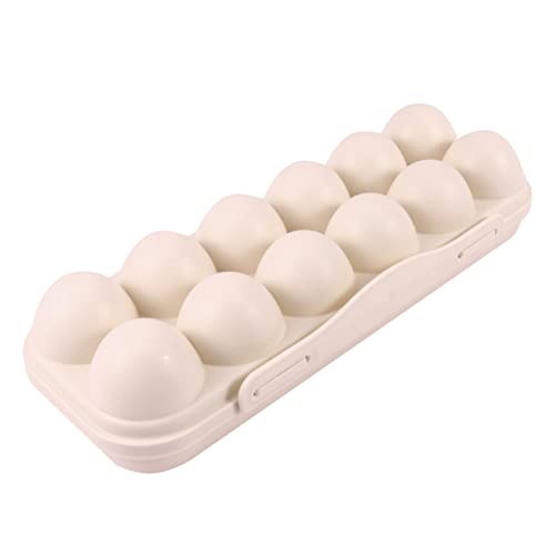 GLEAVI 2St Ei-Organizer für Kühlschrank tragbarer Kühlschrank Eierlocher Essen reisen Eierverschlussbehälter Kücheneierablage Haushalt Container Schneebesen Eierkarton Aufbewahrungskiste von GLEAVI