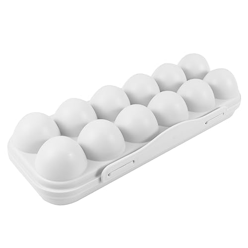 GLEAVI 2St Einwegbehälter klarer Behälter kühlschrankzubehör kühlschrank zubehör küchen organisation küche organisation egg tray eier tragbar Aufbewahrungskiste Schneebesen Container von GLEAVI