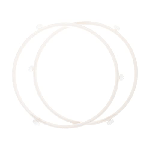 GLEAVI 2st Rotierende Walze Für Backbleche Stützring Für Ofenplatte Backofen-drehteller-kreisbeschläge Drehteller-tray-ringe Rundes Tablett Gehhilfe Tabletts Teile Drehbrett Mikrowelle GLEAVI 2st Rotierende Walze Für Backbleche Stützring Für Ofenplatte Backofen-drehteller-kreisbeschläge Drehteller-tray-ringe Rundes Tablett Gehhilfe Tabletts Teile Drehbrett Mikrowelle von GLEAVI
