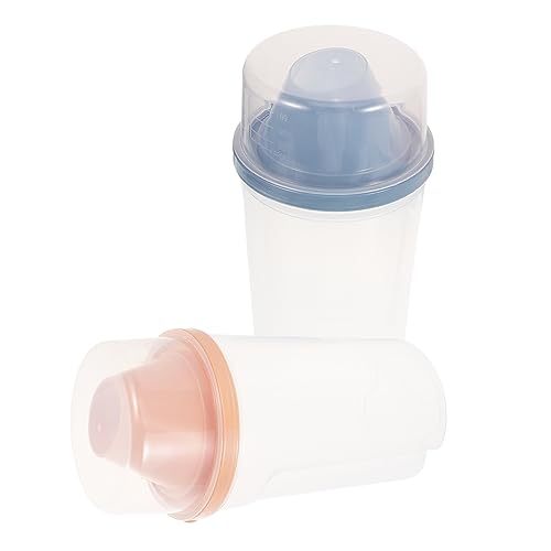 GLEAVI 2st Waschmittelhalter Wäscherei Nachfüllbare Seife Flaschen Zur Aufbewahrung Von Lotionen Leere Waschmittelflasche Waschflüssigkeitsspender Plastikkrug Pp Duschgel Reisen Snack von GLEAVI