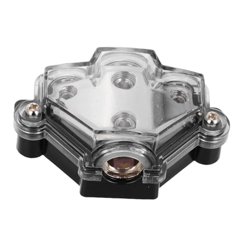 GLEAVI 3 Automodifizierte Bodenbox Automatischer Sicherungsblock Car-Audio-leistungsteiler Stromverteilerblock Sicherungsblock Autoradio Car-Audio-Verteilerblock Legierung von GLEAVI